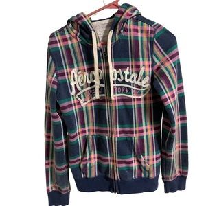 Retro Aeropostale zip up hoodie